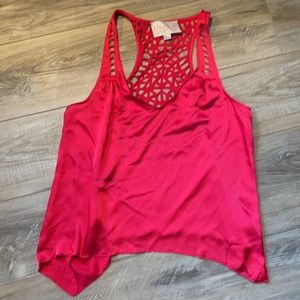 NWT Hot pink Large tank top